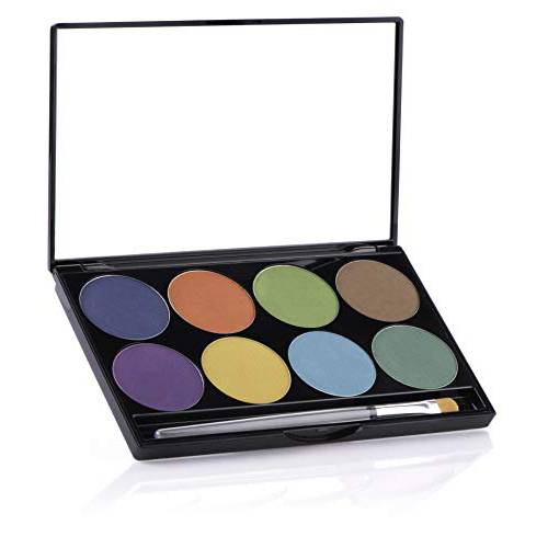 Mehron Makeup iNtense Pro Pressed Pigment Palette (Earth)