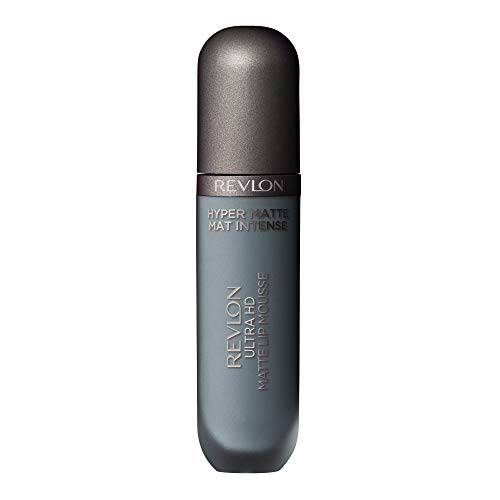Liquid Lipstick by Revlon, Face Makeup, Ultra HD Matte Lip Mousse, Longwear Rich Lip Colors in Plum / Berry, 825 Spice, 0.02 Oz