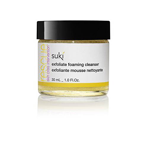 Suki Skincare Exfoliate Foaming Cleanser with Natural Sugar & Colloidal Oat for Radiant Smooth Soft Skin 6.8 Ounce