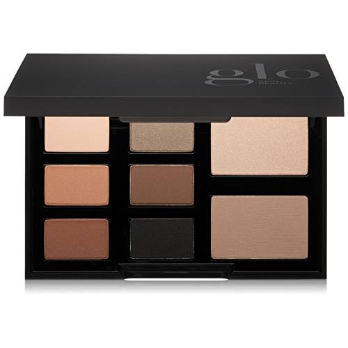Glo Skin Beauty Shadow Palette | Eight Vibrant Mattes and Metallic Eye Shadows, (Moonstruck)