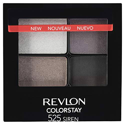 Eyeshadow Palette by Revlon, ColorStay Day to Night Up to 24 Hour Eye Makeup, Velvety Pigmented Blendable Matte & Shimmer Finishes, 555 Moonlit, 0.16 Oz