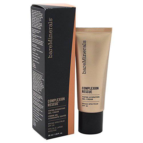 bareMinerals COMPLEXION RESCUE Tinted Hydrating Gel Cream Broad Spectrum SPF 30, Tan 07, 35ml
