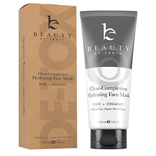 Hydrating Face Mask - Clay Mask for Face, Facial Mask Pore Cleaner & Pore Minimizer, Blackhead Mask Skin Care Products, Bentonite Clay Face Mask Treatment & Pore Cleanser Face Care, Mud Mask