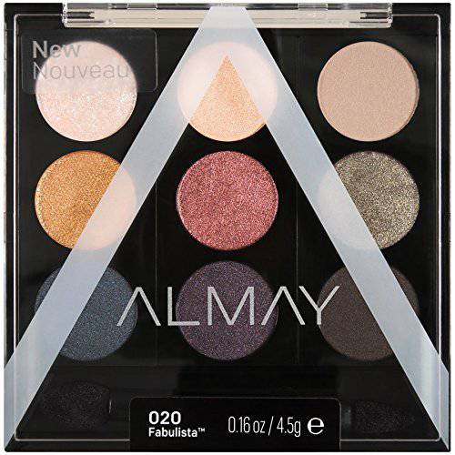 Almay Palette Pops, Naturalista, 0.16 oz, eyeshadow palette