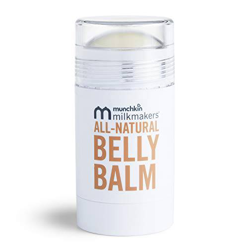 Munchkin Milkmakers TwistStick Belly Balm AllNatural and Moisturizing for Pregnancy Skincare, 1 Count