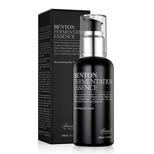 BENTON Fermentation Essence 100ml (3.38 fl.oz.) - Galactomyces Ferment Filtrate & Bifida Skin Fiirming & Vitalizing Essence, Anti-Wrinkle, Hydrating, for Dull & Dry Skin