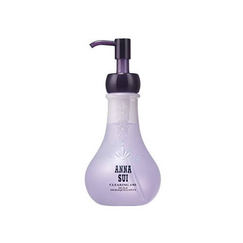 ANNA SUI Clearing Oil, Cleansing Oil, Makeup Remover to Cleanse and Melt Waterproof Makeup, Moisturizing, Double Cleanse, Botanical Oil, 6.7 Fl Oz