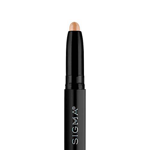 Sigma Beauty Eyeshadow Base Primer - Bubbly - Crayon Eyelid Primer for Creaseless Eyeshadow - Pinky Peach Champagne Shimmer Eyeshadow Primer