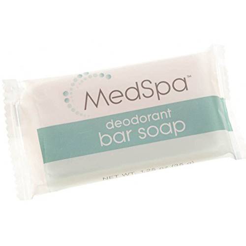 Medline MPH18215 MedSpa Deodorant Bar Soap, 1.25 oz (Pack of 400)
