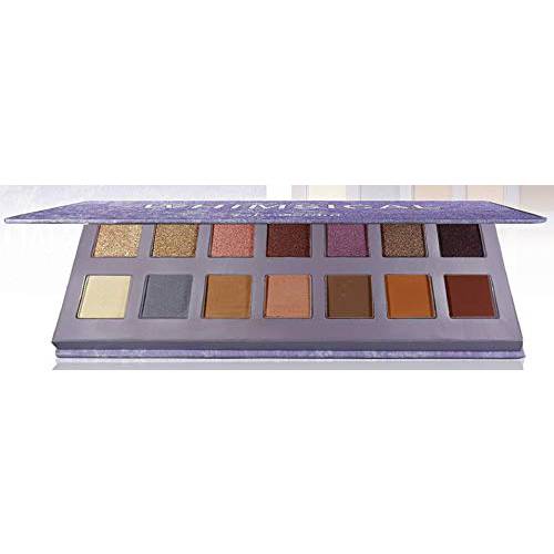 Ccolor Cosmetics - Whimsical, 14-Color Eyeshadow Palette Makeup, Highly Pigmented Eye Shadow Makeup, Eyeshadow Palette Matte and Metallic, Easy-to-Blend Eye Makeup Kit, Soft Pastels and Bold Neutrals