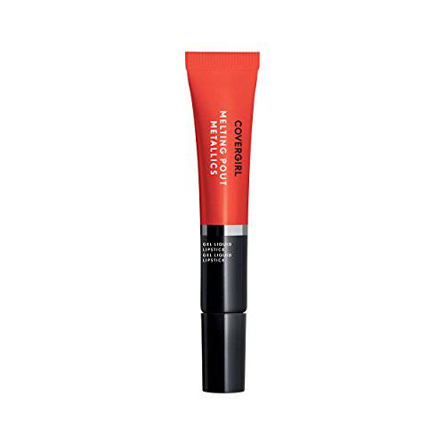 COVERGIRL Melting Pout Metallics Liquid Lipstick, VIP, 0.3 Ounce (packaging may vary)