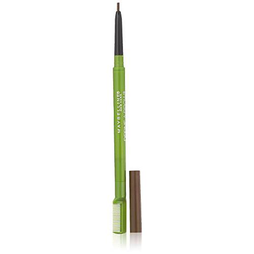 Maybelline New York Define-a-Brow Eyebrow Pencil, Medium Brown, 2 Count