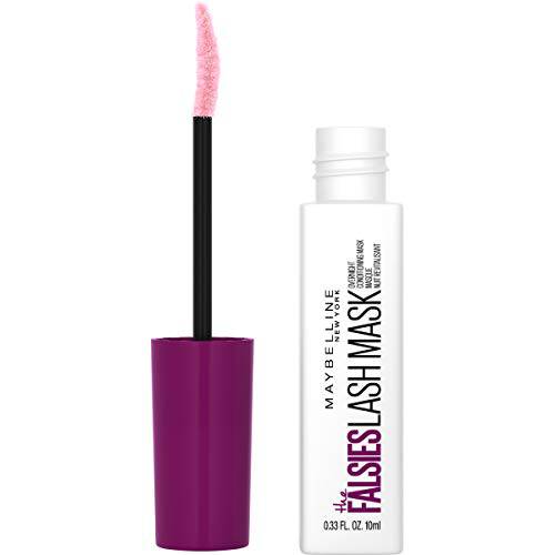 Maybelline New York The Overnight Eyelash Conditioner with Shea Butter and Argan Oil, Falsies Lash Mask, 0.33 Fl Oz