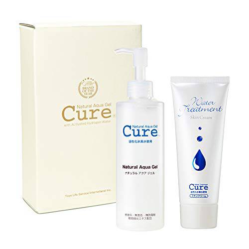 Cure Duo I Contains: Cure Natural Aqua Gel Exfoliator & Cure Water Treatment Skin Cream