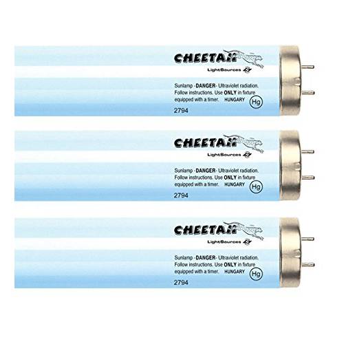 Cheetah Ultra Extreme F71 100W-120W 9.5% Bi-pin Tanning Lamp (12)