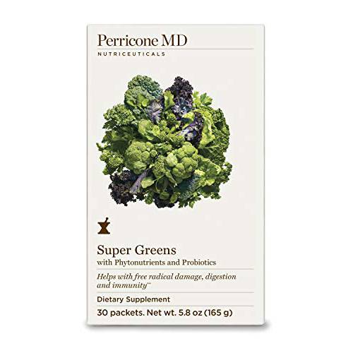 Perricone MD Super Greens Supplement Powder, 30 ct.