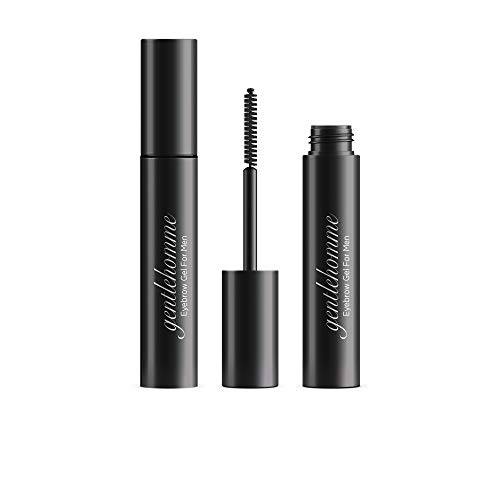 Gentlehomme Mens Eyebrow Gel - Clear Brow Setting Gel for Men, Hold and Setting Gel with Spiral Brush to Keep Eyebrows and Beard In Place, Eyebrow Serum Enhancer Gel, Durable and Long Lasting
