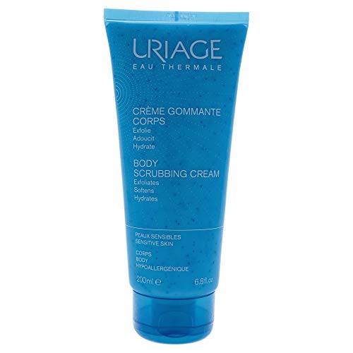 URIAGE Body Scrubbing Cream 6.8 fl.oz. | High-Tolerance Exfoliating Treatment that Effectively Eliminates Dead Skin while Softening and Hydrating | Scrub for All Skin Types, even Dry & Sensitive Ones
