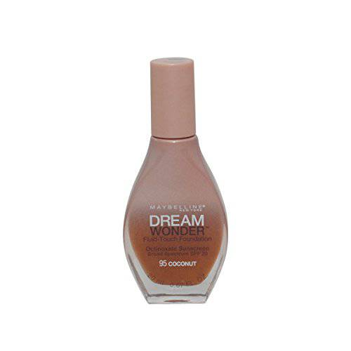 2 PACK- MAYBELLINE DREAM WONDER FLUID-TOUCH FOUNDATION 95 COCONUT