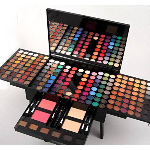 Pure Vie® Professional 180 Colors EyeShadow Palette Makeup Contouring Kit - Ideal for Professional as well as Personal Use