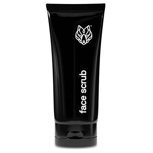 Black Wolf - Men’s Face Scrub - 3 Fl Oz - Walnut Shells and Bamboo Stem Exfoliate and Smooth Your Skin - Hydrating Sugar Technology Blend Helps Moisturize Your Skin, For all Skin Types