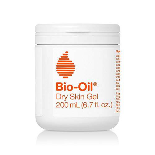 Bio-Oil Dry Skin Gel, Face and Body Moisturizer, Fast Absorbing Hydration, with Soothing Emollients and Vitamin B3, Non-Comedogenic, 6.7 Fl oz