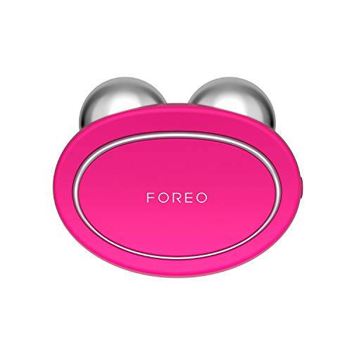 FOREO BEAR Microcurrent Facial Device, Face Sculpting Tool, Instant Face Lift, Firm & Contour, Chin Lift, Non-Invasive, Increases Absorption of Facial Skin Care Products, Fuchsia