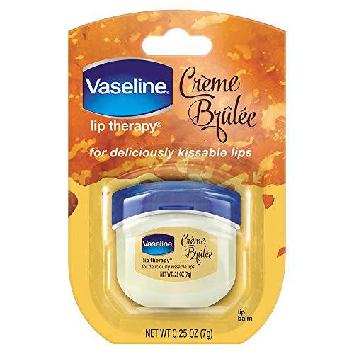 Vaseline Lip Therapy Creme Brulee, 0.25 Ounces each (Value Pack of 5)