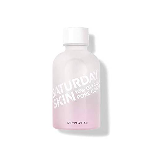 Saturday Skin Pore Clarifying Toner 10% Glycolic Acid&AHA Deep Cleansing Astringent Facial Toner ,Hypoallergenic Skin-Purifying Face Toner to Cleanse, Recondition and Purify Skin, Non-Comedogenic