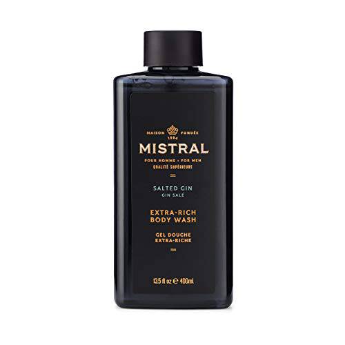 Mistral Extra Rich Body and Hair Wash, Salted Gin