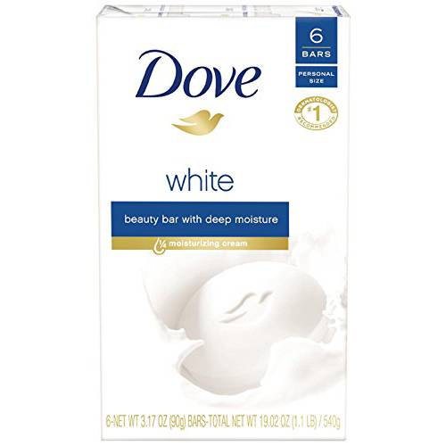 Dove Beauty Bar - White - 3.17 oz - 6 ct
