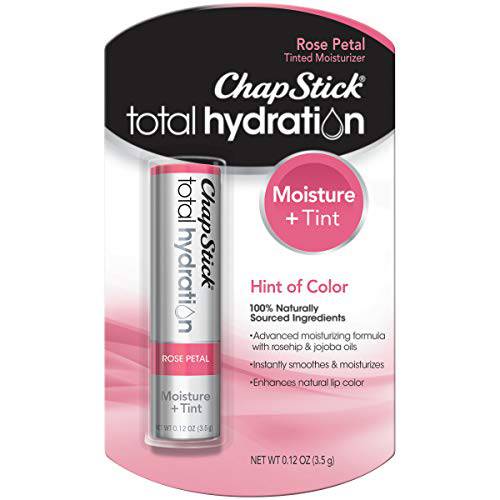 Total Hydration Moisture + Tint Rose Petal Tinted Lip Balm