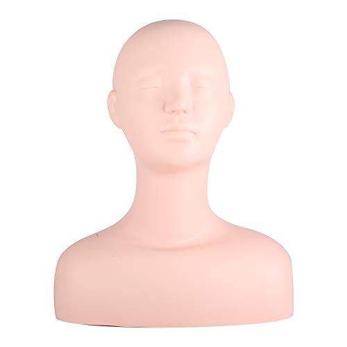 Practice Training Head Cosmetology Mannequin Doll Face Head For Eyelashes Makeup Practice, Mannequin Cosmetology Mannequin Doll Face Head