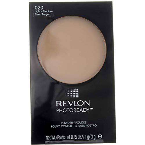 Revlon PhotoReady Powder, Light Medium [020] 0.25 oz (Pack of 2)