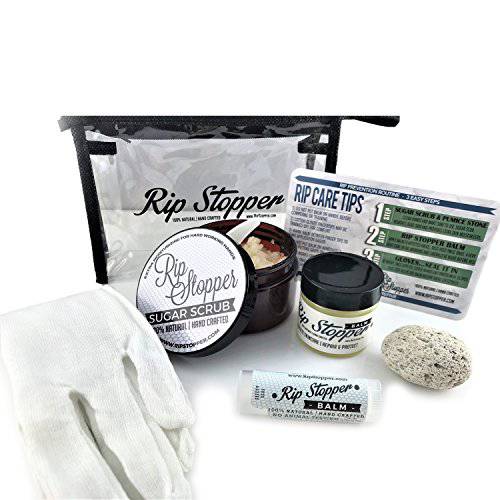 Rip Stopper Rip Prevention Kit Repair and Prevent Skin Rips, Blisters, Cracks, Tears & Abrasions | 100% Natural Skincare | Rock Climbing, Weightlifting, Rowing