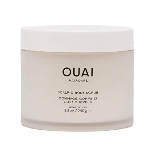 OUAI Scalp & Body Scrub. Deep-Cleansing Scrub for Hair and Skin that Removes Buildup, Exfoliates and Moisturizes. Made with Sugar and Coconut Oil. Free from Parabens, Sulfates and Phthalates (8.8