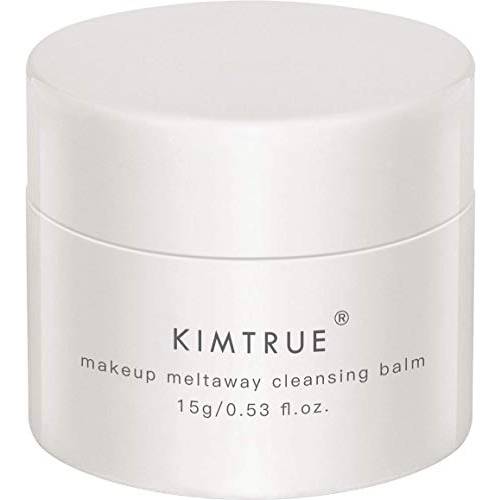 Kimtrue Meltaway Makeup Remover Cleansing Balm to Oil, 2 in1 Makeup Remover Creams for Face, No-Emulsify with Bilberry & Moringa Seed Extracts - Travel Size