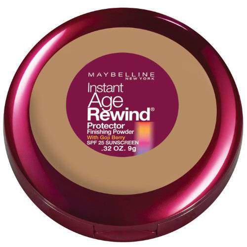 Maybelline New York Instant Age Rewind Protector Finishing Powder, Natural Beige, 0.32 Ounce
