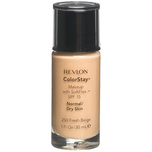 Revlon ColorStay Makeup with SoftFlex, Normal/Dry Skin, Fresh Beige 250, 1 Ounce (Pack of 2)