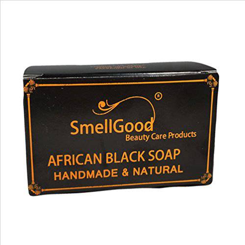 Black Soap Brick Imported From Ghana 1lb