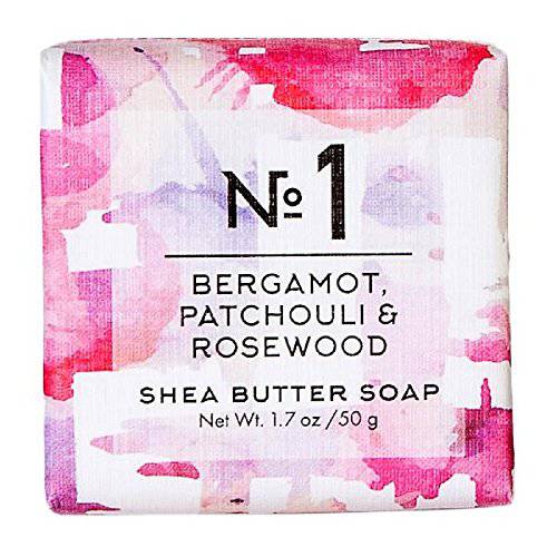 European Soaps Via Mercato 50 Grams Bergamot Patchouli and Rosewood Bath and Shower Products