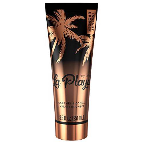 Onyx La Playa Instant Browning Lotion - Sunless Tanner - Natural Caramel & Cocoa Based Tinted Body Moisturizer - Use Every Day For Glowing Skin