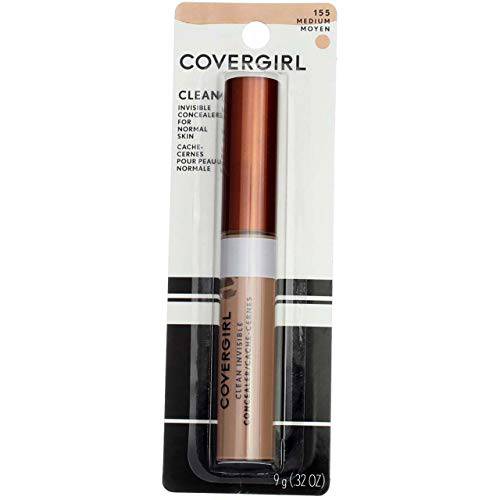 CoverGirl Invisible Concealer, Medium [155], 0.32 oz (Pack of 3)
