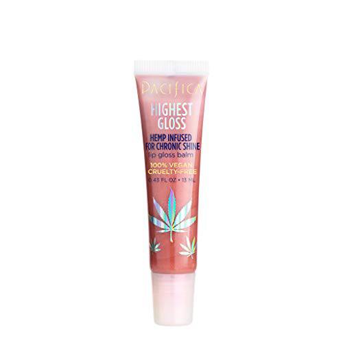 Pacifica Highest gloss hemp infused for chronic shine lip gloss balm