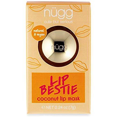 nügg Lip Mask for Dry Lips All Natural, Vegan and Cruelty-Free Makes Lips Soft and Smooth 0.24oz (7g)