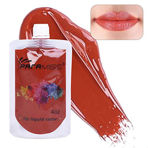 PARAMISS 4 Ounce Lip Gloss Liquid Pigment Dark Red Cosmetic Grade Lip  Pigment for Lip Gloss