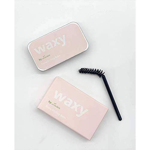 Liaison Waxy Brow - Brow Styling Soap - Long Lasting Setting Gel - Waterproof - Vegan, Cruelty Free, Paraben Free, Talc Free, Sulfate Free, Alcohol Free
