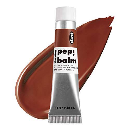 I’m Meme Multi-use Lip and Cheek Tint - Pep Balm | Liquid Blush and Lip Paint, Travel-Friendly, 005 Brink, 0.52 Oz