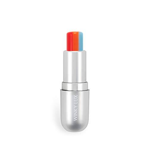 Winky Lux Rainbow Tinted Lip Balm, pH Lip Balm, pH Lipstick Color Changing with Jojoba Oil, Color Changing Lip Balm, Pineapple Scented Vegan Lip Balm