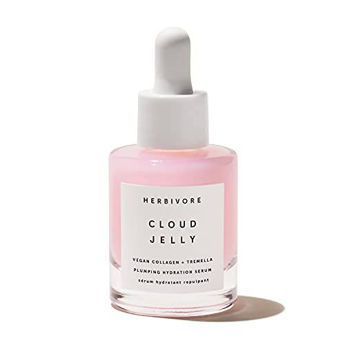 Herbivore Botanicals Cloud Jelly Plumping Hydration Serum – Hyaluronic Acid-Alternative Serum with Tremella Mushroom and Vegan Collagen for Hydrated, Plump Skin (1 oz)